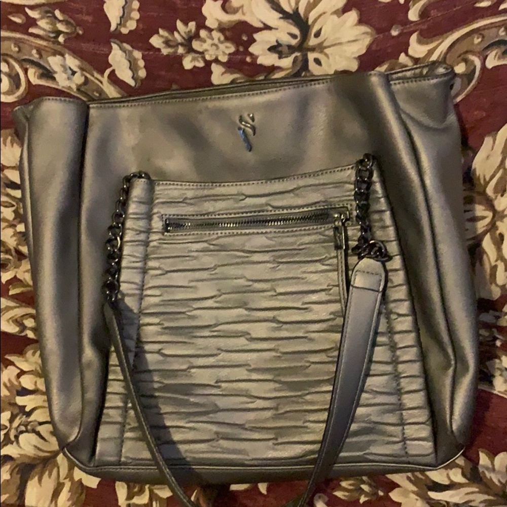 Vera Wang gray purse only worn once